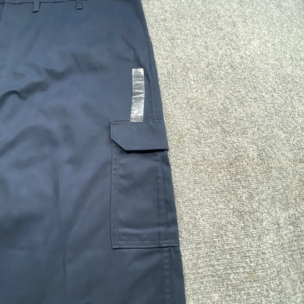 Wrangler Workwear Cargo Pants Mens 44x30 Blue Utility Workwear Industrial Rugged
